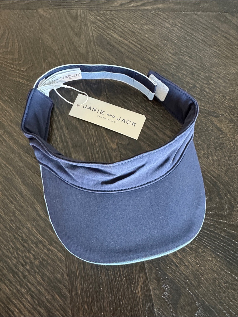 Janie and Jack Navy Visor Kids